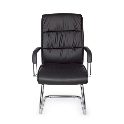 Set 2 scaune birou negru argintiu Sydney 58x60.5x101.5 cm