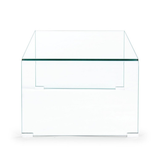 Masuta din sticla transparenta Iride 120 cm x 60 cm x 43 h