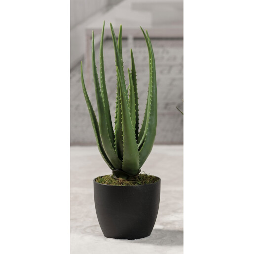 Aloe artificiala in ghiveci 55 H