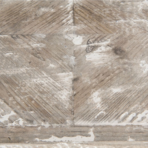 Consola, lemn mango maro alb antichizat, 110x36x91 cm