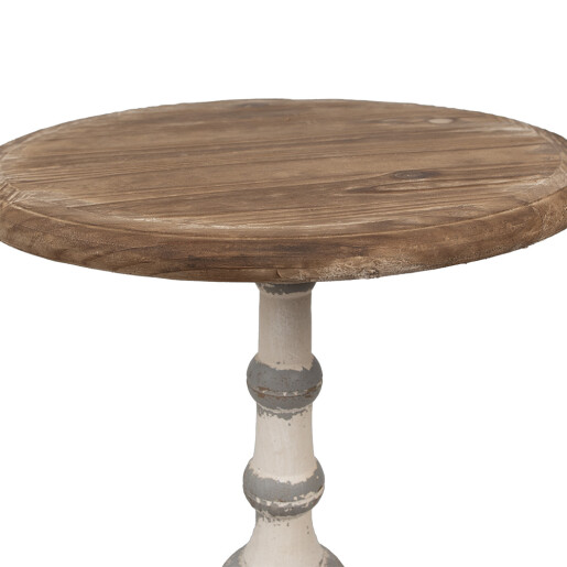 Masa rotunda lemn multicolor 51x71 cm