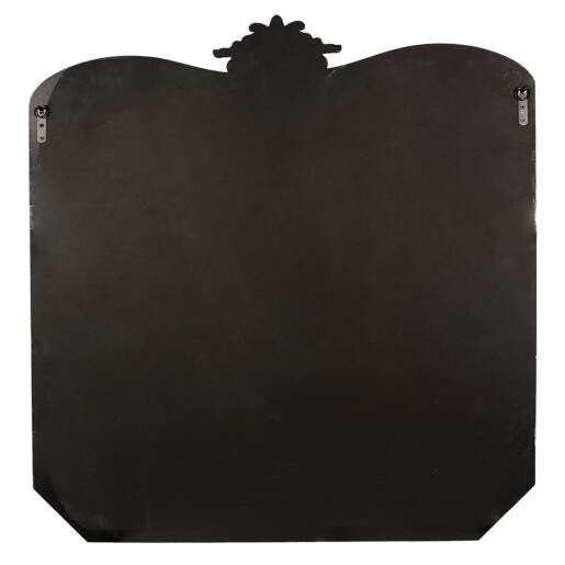 Raft perete lemn alb bronz 90x19x100 cm