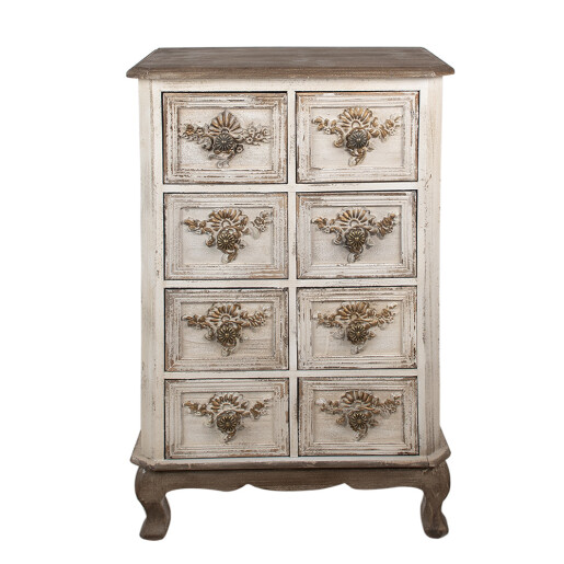 Comoda lemn bej maro 60x37x100 cm