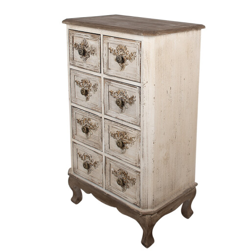 Comoda lemn bej maro 60x37x100 cm