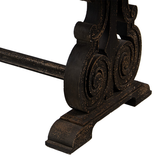 Masa dining lemn masiv maro vintage 180x90x78 cm