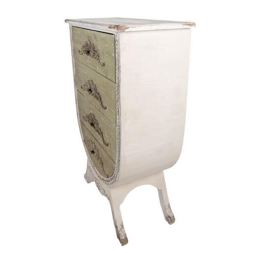 Comoda lemn multicolor vintage 81x36x113 cm