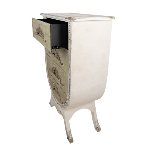 Comoda lemn multicolor vintage 81x36x113 cm