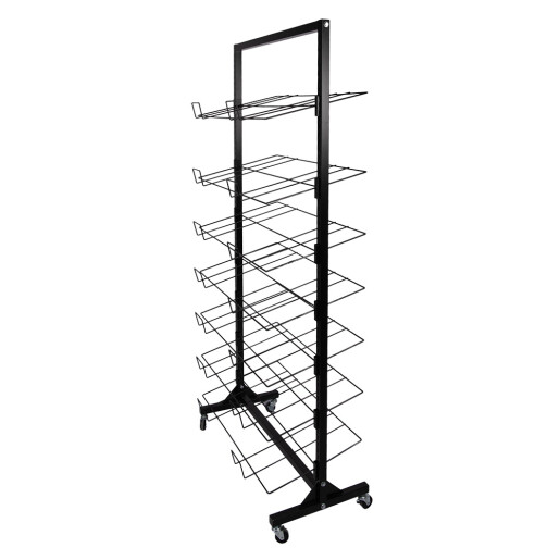 Expozor covorase intrare casa, fier negru 83x40x180 cm