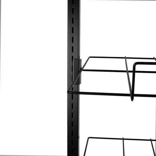 Expozor covorase intrare casa, fier negru 83x40x180 cm