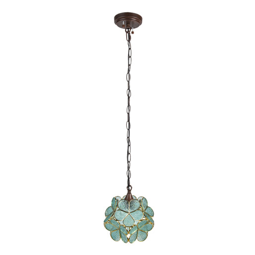 Lustra Tiffany metal sticla 21x21x17/90 cm 