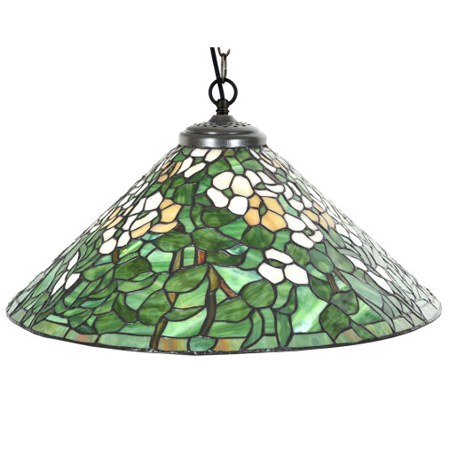 Lustra Tiffany metal sticla multicolora 50x135 cm