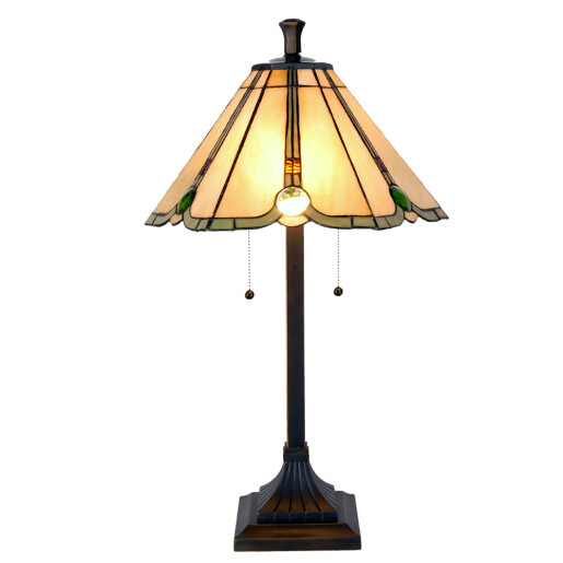 Veioza Tiffany maro bej 40x67 cm E27