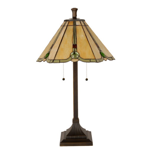 Veioza Tiffany maro bej 40x67 cm E27