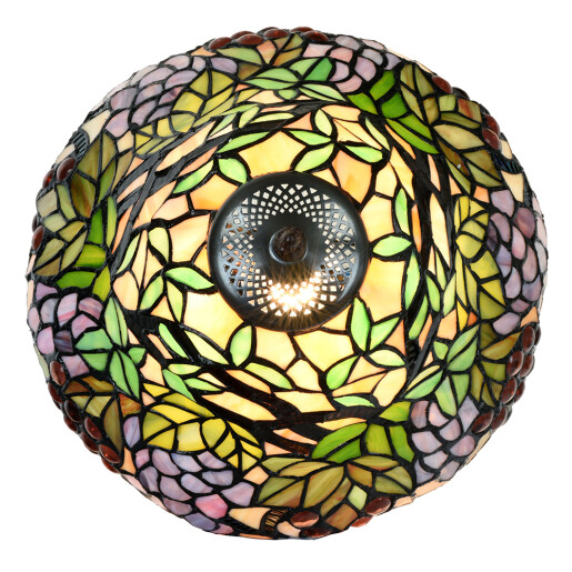 Veioza decorativa sticla polirasina Tiffany 30x48 cm