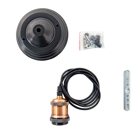 Suport pendul negru cupru 14x150