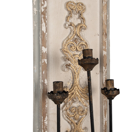 Aplica lemn metal multicolor 31x19x120 cm, E14