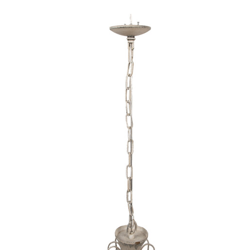 Candelabru fier bej antichizat 68x82 cm E14