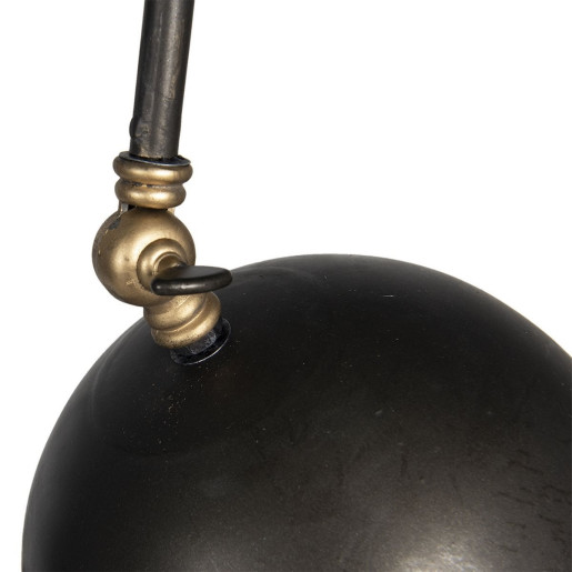 Lampadar din fier negru 	Ø 50 cm x 175 h