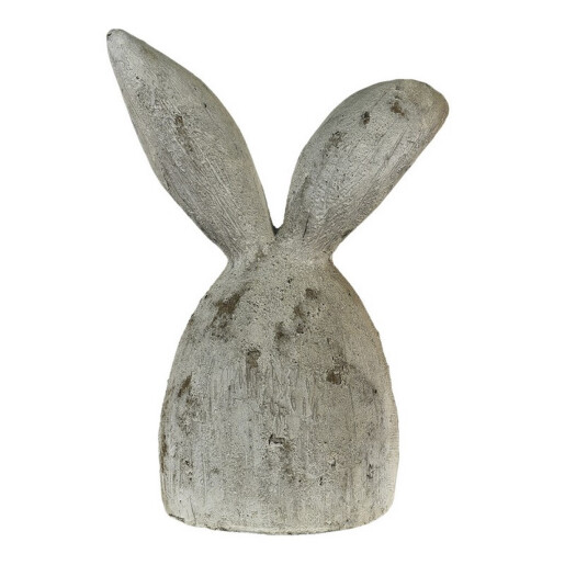 Figurina Iepuras din ceramica gri 35x22x53 cm