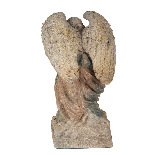 Figurina Inger ceramica verde bej 41x45x65 cm
