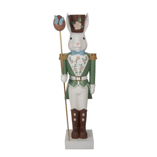 Figurina Iepuras Paste ceramica multicolora 28x23x96 cm