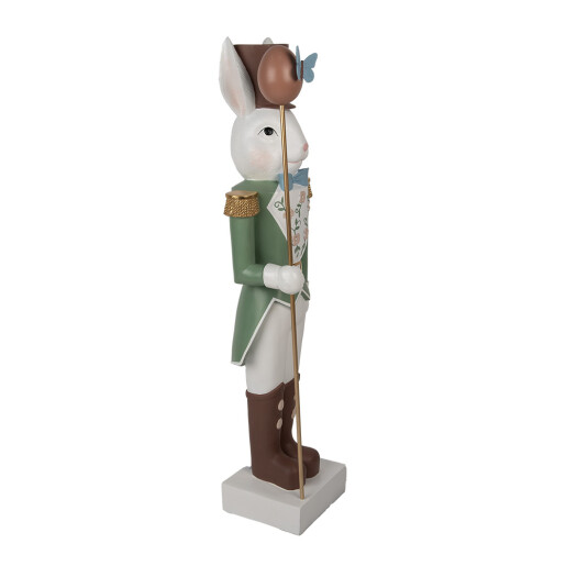 Figurina Iepuras Paste ceramica multicolora 28x23x96 cm