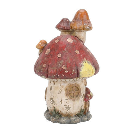 Figurina Ciupercute ceramica multicolora 30x27x50 cm