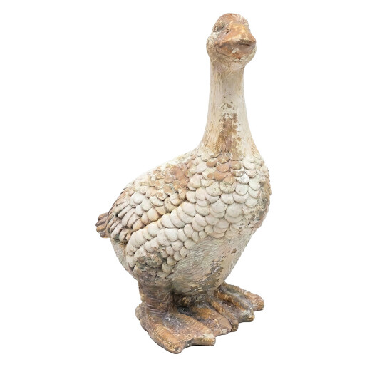 Figurina Gasca ceramica bej 35x23x51 cm