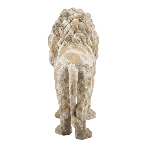Figurina Leu ceramica bej 93x33x78 cm