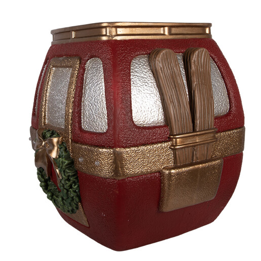 Decoratiune Craciun metal multicolor 47x48x51 cm