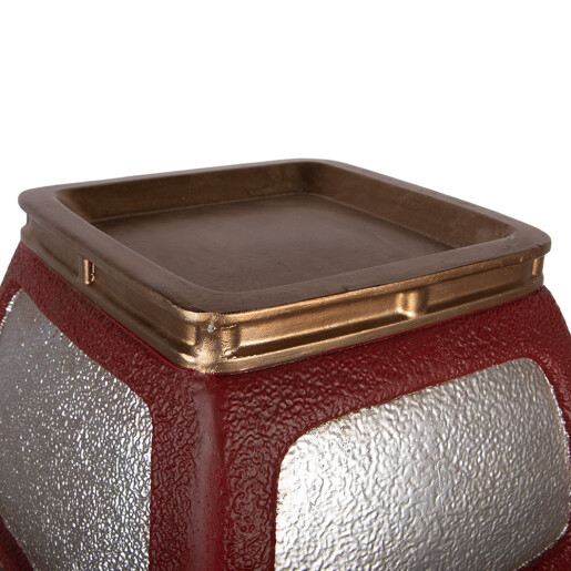 Decoratiune Craciun metal multicolor 47x48x51 cm