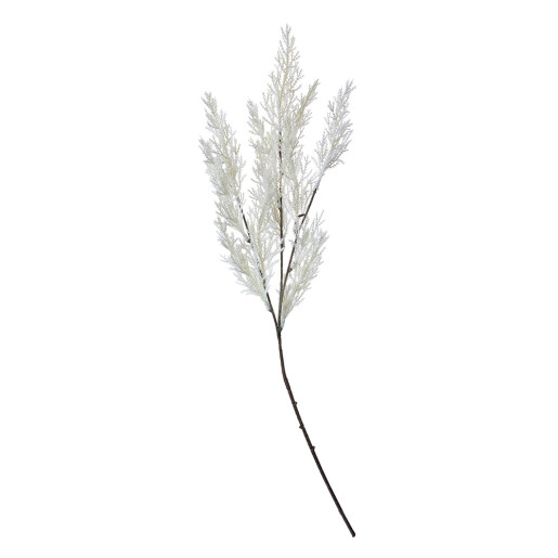 Set 6 plante artificiale plastic alb 75 cm
