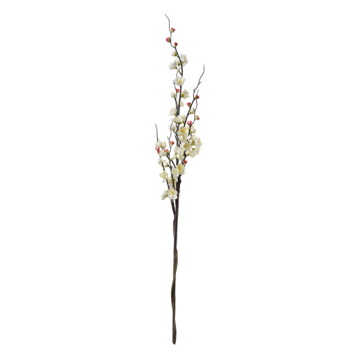 Set 3 flori artificiale albe maro 7x7x115 cm