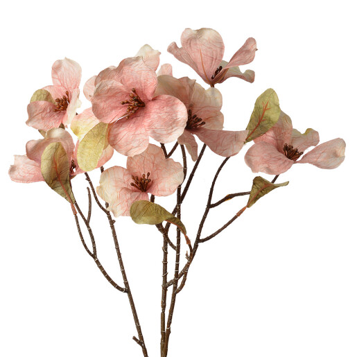 Floare artificiala roz maro 12x8x72 cm