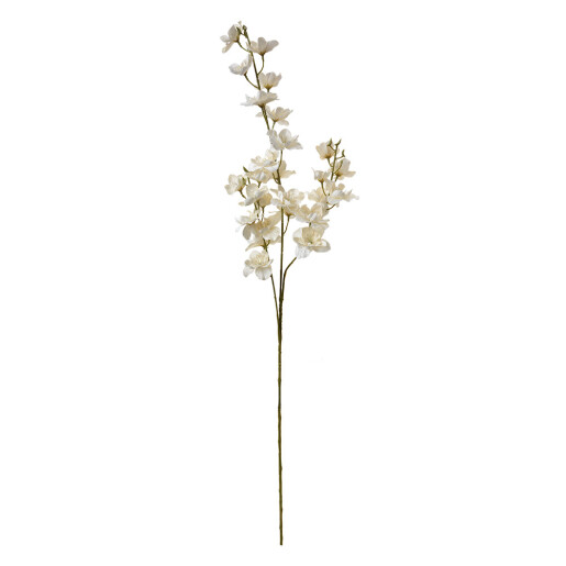 Set 3 flori artificiale albe maro 10x10x110 cm