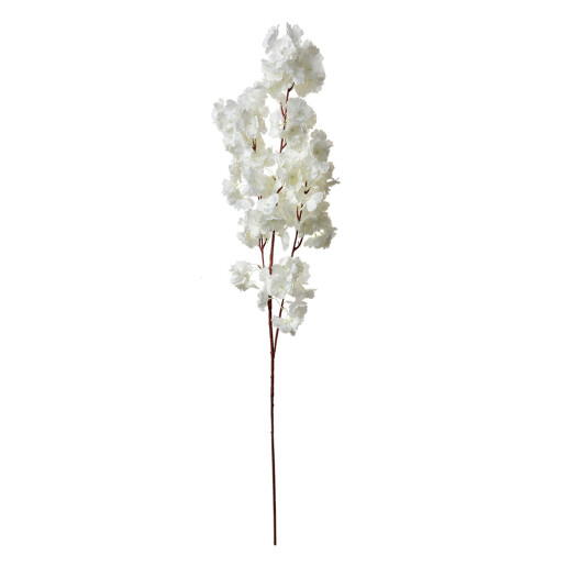 Floare artificiala alba 24x8x100 cm
