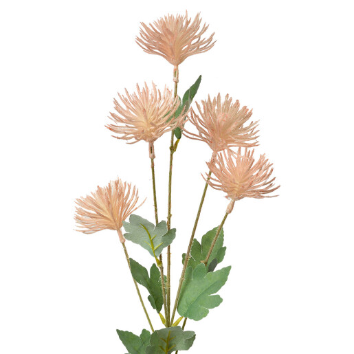 Floare artificiala roz verde 16x9x70 cm
