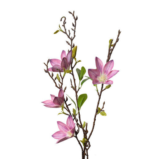 Set 3 Magnolii artificiale multicolore 15x7x84 cm