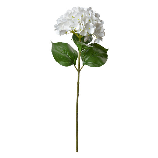 Set 3 Hortensii artificiale albe verzi 16x15x68 cm