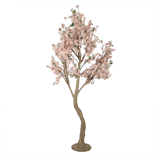 Cires artificial flori roz 130x130x250 cm