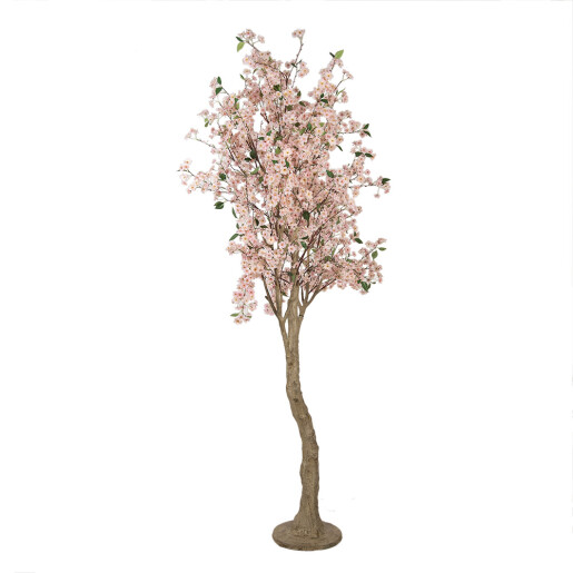 Cires artificial flori roz 130x130x250 cm
