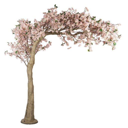 Cires artificial flori roz 150x100x320 cm