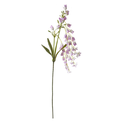 Floare artificiala violet verde 15x6x80 cm