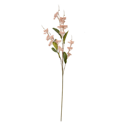 Floare artificiala roz verde 8x6x80 cm