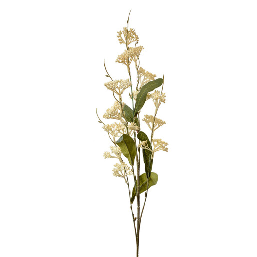 Floare artificiala bej verde 8x6x80 cm