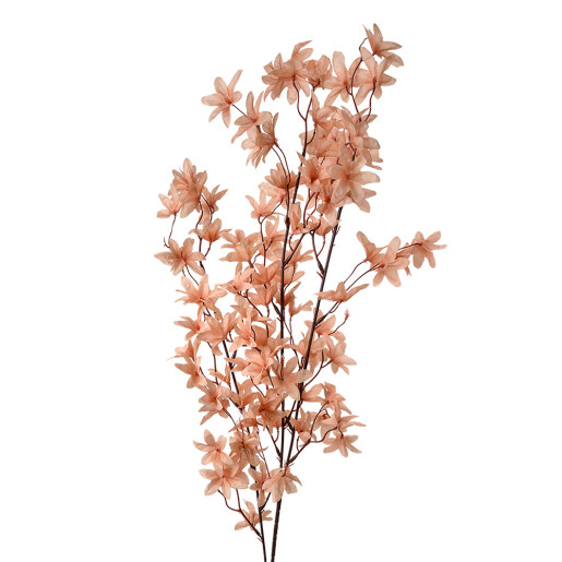 Floare artificiala portocalie maro 6x6x110 cm