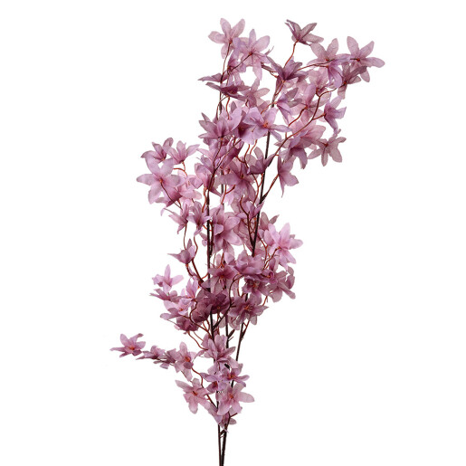 Floare artificiala violet maro 6x6x110 cm