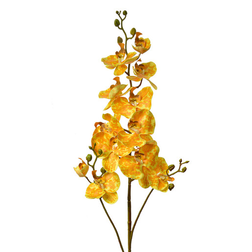 Orhidee artificiala galbena 15x8x116 cm