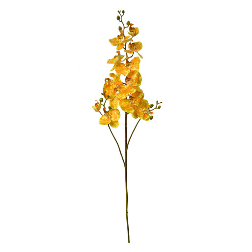 Orhidee artificiala galbena 15x8x116 cm