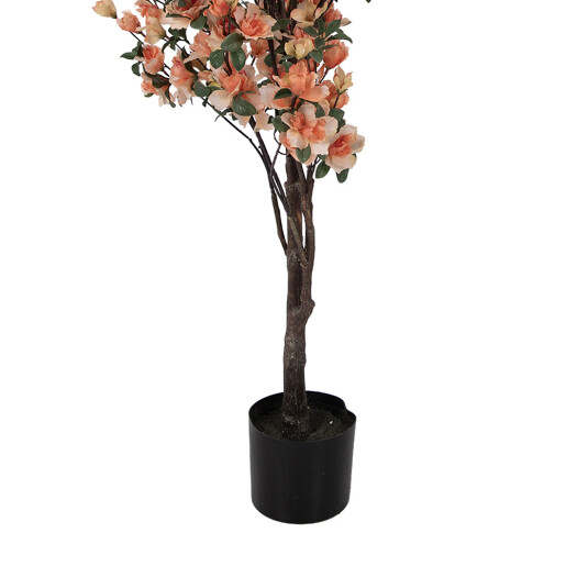 Copac artificial flori portocalii  20x20x135 cm